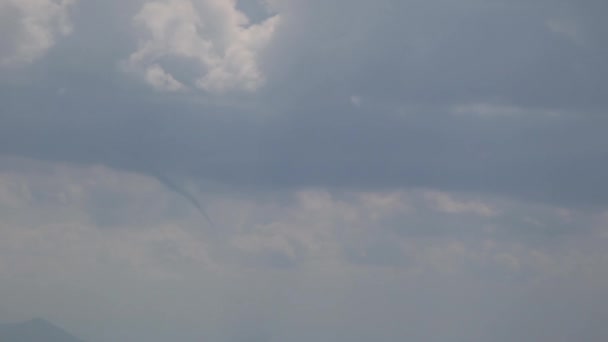 Cielo Con Nuvole Vicino Mare — Video Stock