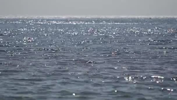 Cielo Con Nuvole Vicino Mare — Video Stock