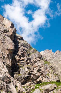 Kafkas Dağlarının Engebeli Kayaları