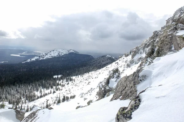 Severe Mountains Winter — Stock Photo, Image