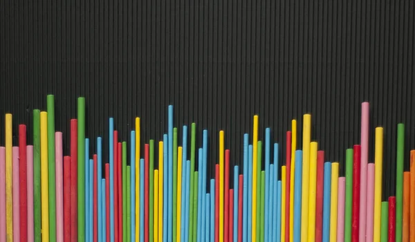 Kolorowe Przedstawienie Wykresu Dla Podmiotów Finansowych Czarnym Tle — Zdjęcie stockowe