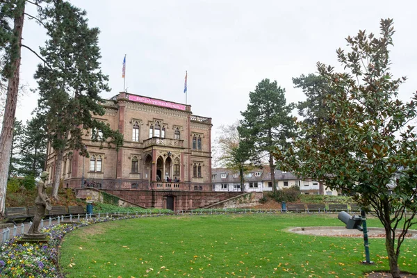 Freiburg Breisgau Tyskland November 2018 Fasaden Colombischlssle Arkeologiska Museum Och — Stockfoto