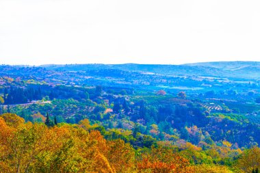 Yunanistan 'da sonbahar manzarası