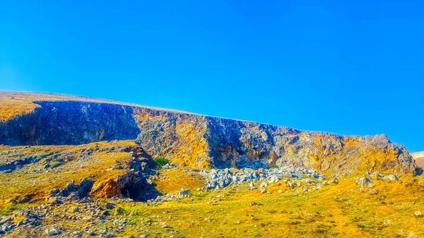 Mountain Green Hills Greece Landscape — 스톡 사진