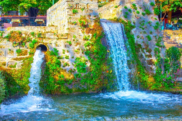 Krásný Kaskádový Vodopád Řeka Přírodním Parku — Stock fotografie
