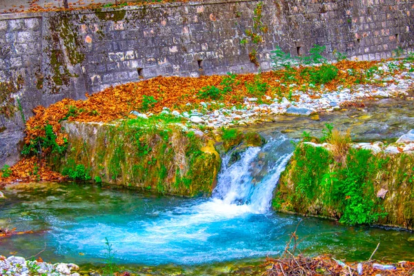 Beautiful Cascade Waterfall Iver Natural Park — 스톡 사진