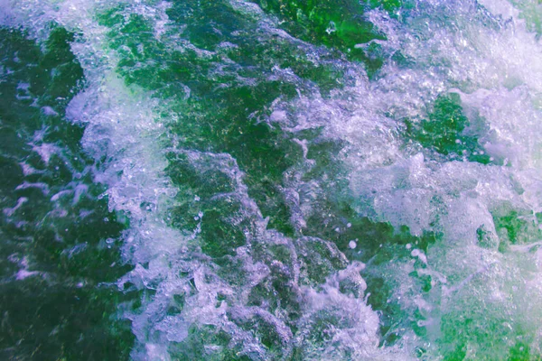 Bella Acqua Azzurra Lago Con Luce Del Sole Che Riflette — Foto Stock