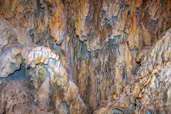 Σπηλιά Σταλακτίτης Πετρώματα Υφή Φόντου — Φωτογραφία Αρχείου