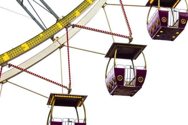 Parque Carnaval Carrossel Ferris Wheel — Fotografia de Stock