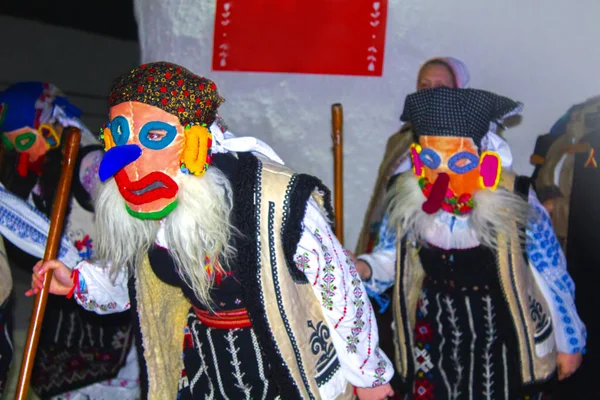 Romania Costume Noël Ethnique Vacances — Photo