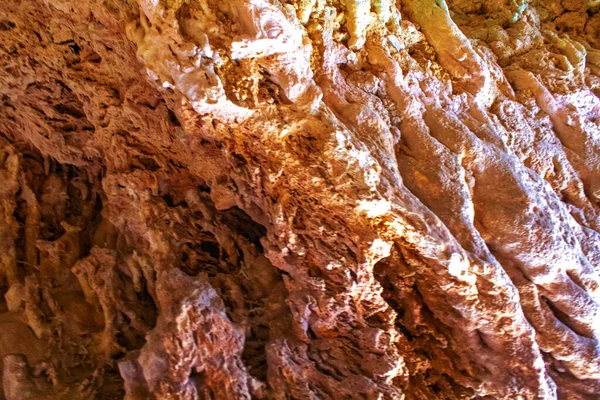 洞穴钟乳石背景质感 — 图库照片