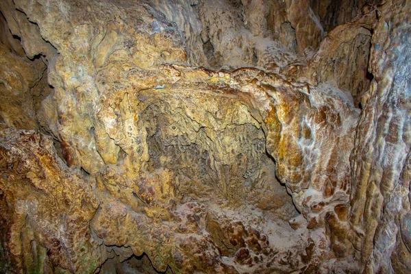 Höhle Stalaktit Felsen Hintergrund Textur — Stockfoto
