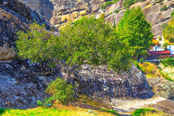 Grecja Górskie Wzgórza Panorama Nieba — Zdjęcie stockowe