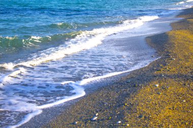 Adriyatik denizi, dalga, sahil kumu, kıyı şeridi