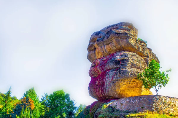 Grande Masso Montagna Natura Rocciosa — Foto Stock