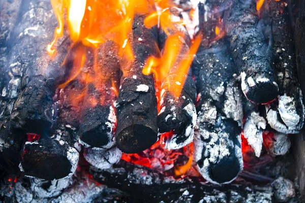 Куча Пепла После Пожара Вышла Задний План Гранж Текстуры — стоковое фото