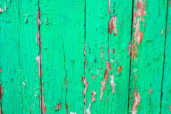 Tableros Madera Fondo Con Pintura Pelada — Foto de Stock