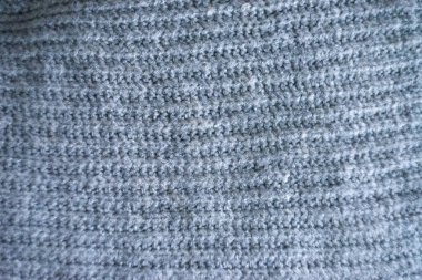 Desenli gri örülmüş kumaş..