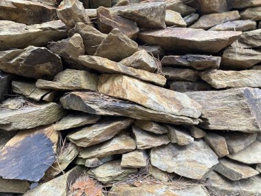   Taşlar ve doğa arka plan.