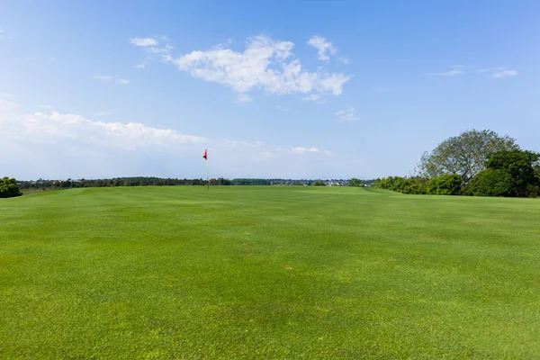Golf Flagstick verde —  Fotos de Stock