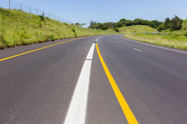 Road Highway Painted Markings — Stock Photo, Image