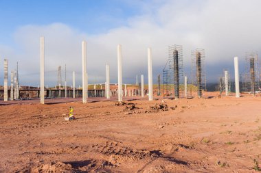 İnşaat Sanayi beton sütunlar