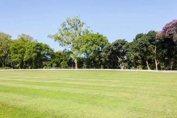 Cricket outfield Boundary Grounds — Stock Photo, Image