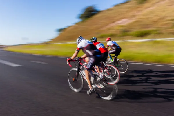 Cycling Road Speed Blur — Stock Photo, Image