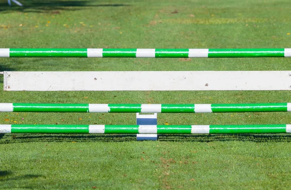 Show Jumping Gate Poles — Stock Photo, Image