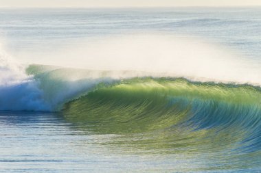 Kilitlenen Curling Closeup dalga