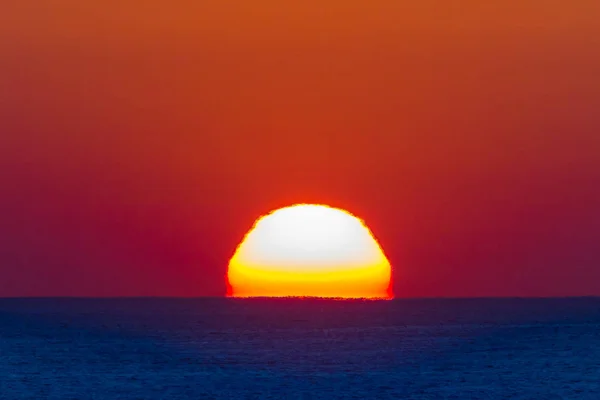 Ocean Horizon Sunrise Paisagem — Fotografia de Stock