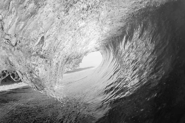 Vague à l'intérieur Tube Natation — Photo