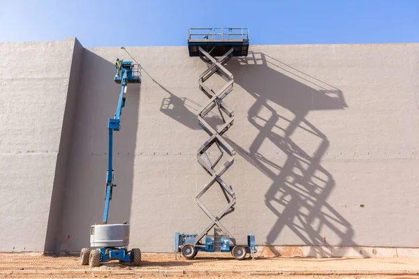 Construção de Pintura Mecânica Booms — Fotografia de Stock