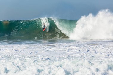 Sörf yatılı sörfçü vücut