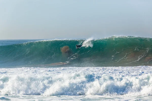 Surfer Body Boarding Surf —  Fotos de Stock