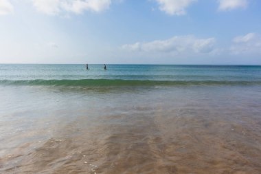 Okyanusu kürek yatılı Beach