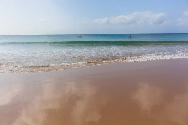 Ocean Plaża granice wiosła — Zdjęcie stockowe