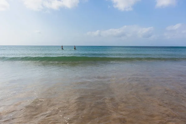Ocean Plaża granice wiosła — Zdjęcie stockowe