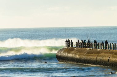 Beach Pier okyanus yaşam tarzı