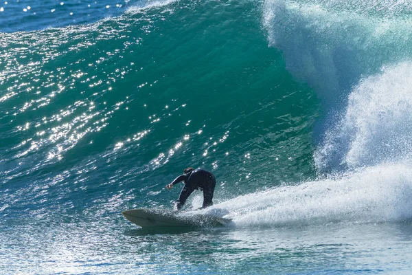 Surfer Wave rida Surfing — Stockfoto