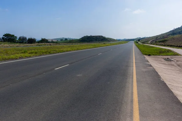 Road Highway Empty Landscape — Stock Photo, Image