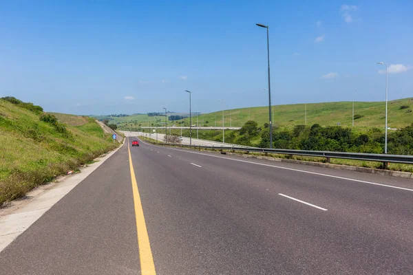 Road Highway Entry Ramp Landscape — Stock Photo, Image