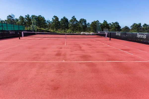 Tennis Court Clay Abstract — Stock Photo, Image