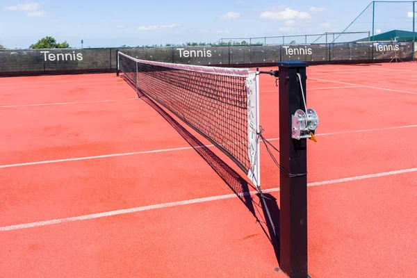 テニス コート粘土抽象 — ストック写真