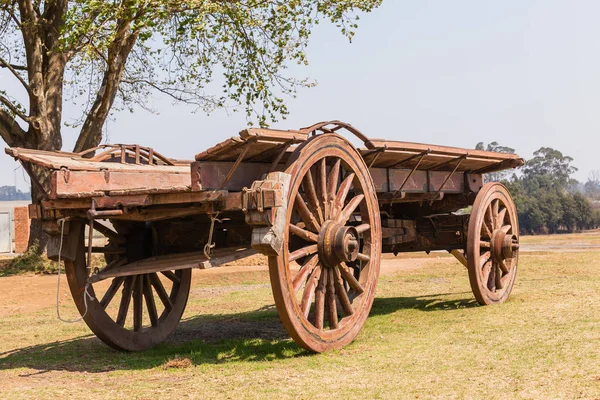 Settlers Ox Wagon Vintage Transport — Stock Photo, Image