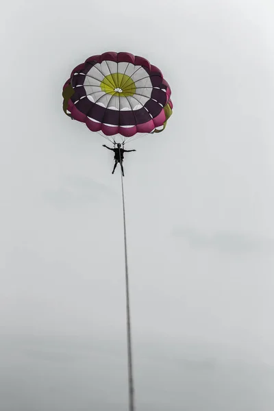 Parachute Gliding Corde à voile Rétro — Photo