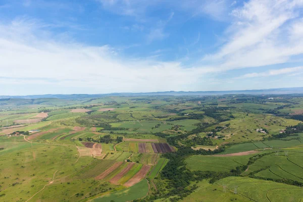 Paysages agricoles volants — Photo