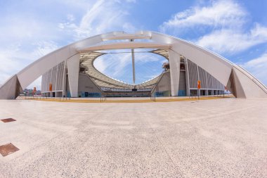 Futbol Stadyumu giriş peyzaj