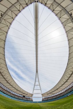 Futbol Stadyumu alan çatı manzara