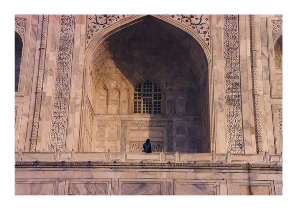 Berühmtes Taj Mahal Mausoleum Agra Indien — Stockfoto